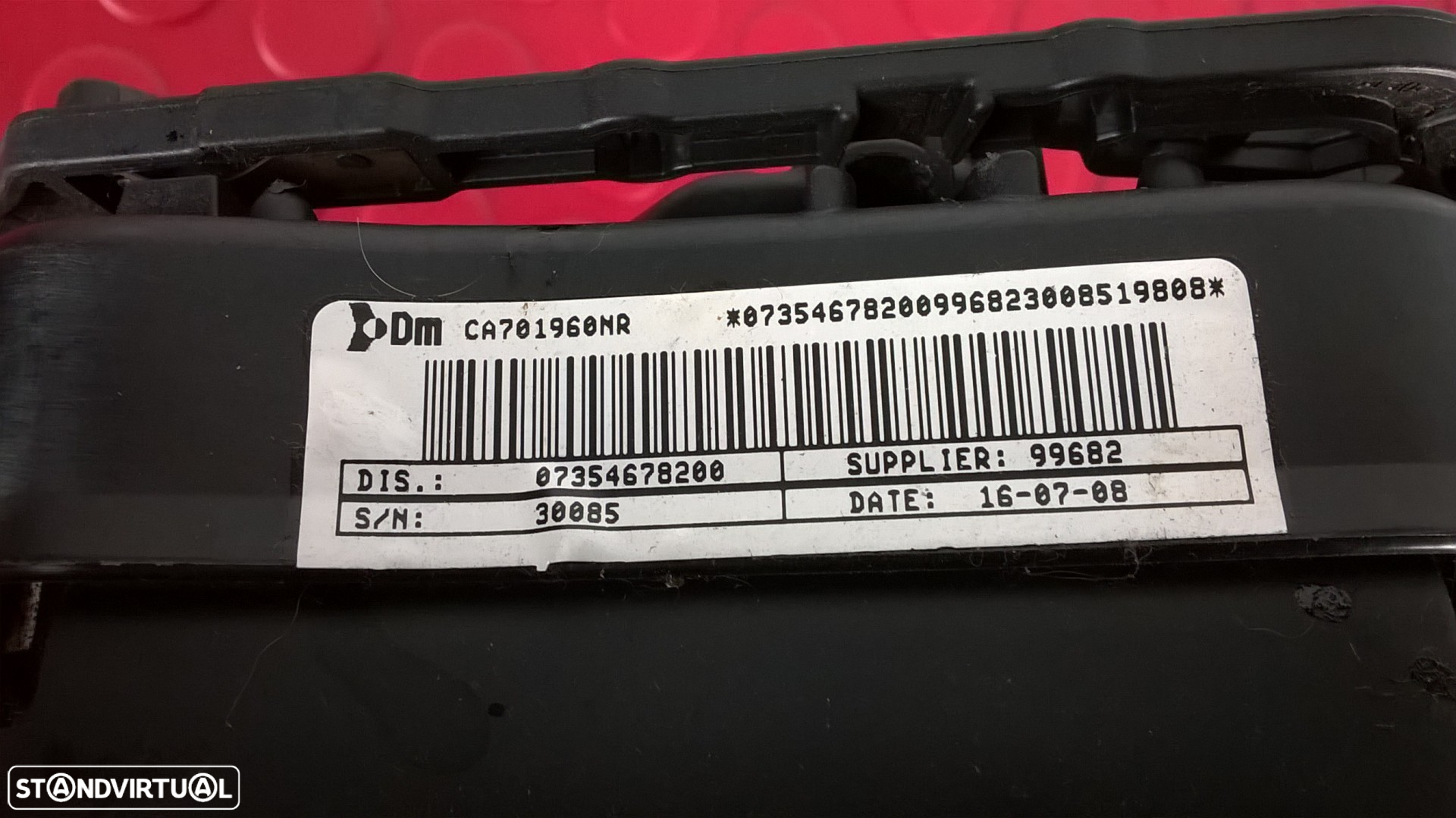Kit Airbags - 07354678200 / 7354391590E / 7354391570E [Fiat Qubo 225_] - 3