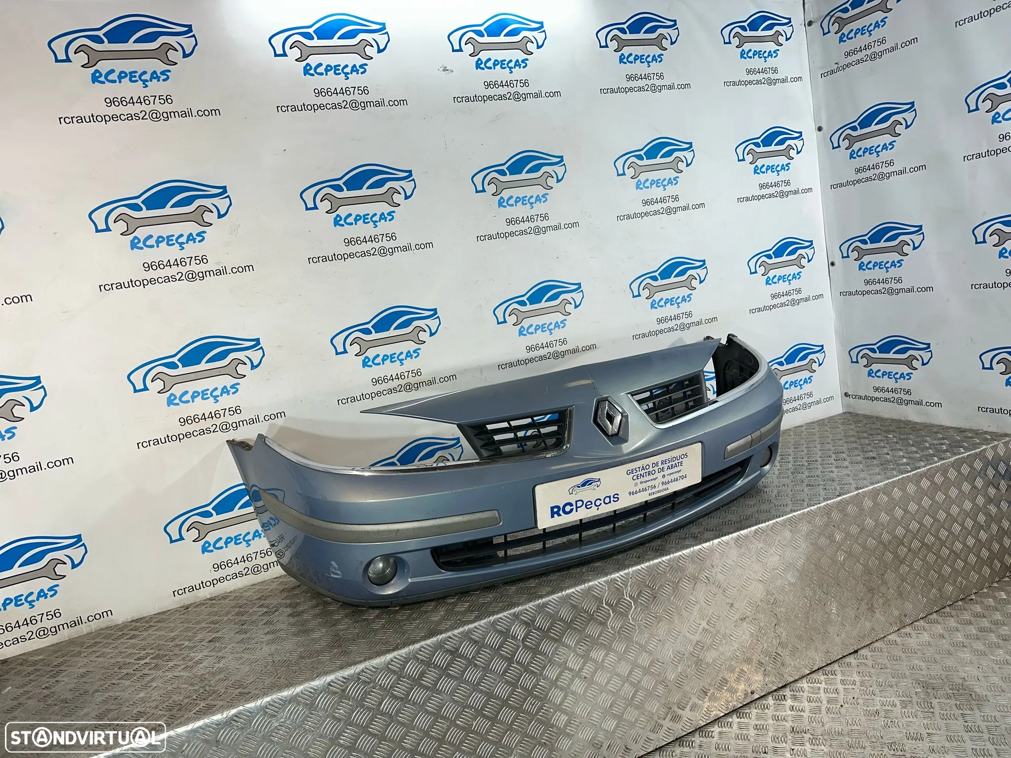 .Parachoques Frente Frontal Original Renault Laguna II 2 Mk2 Facelift 2005 a 2007 - 4