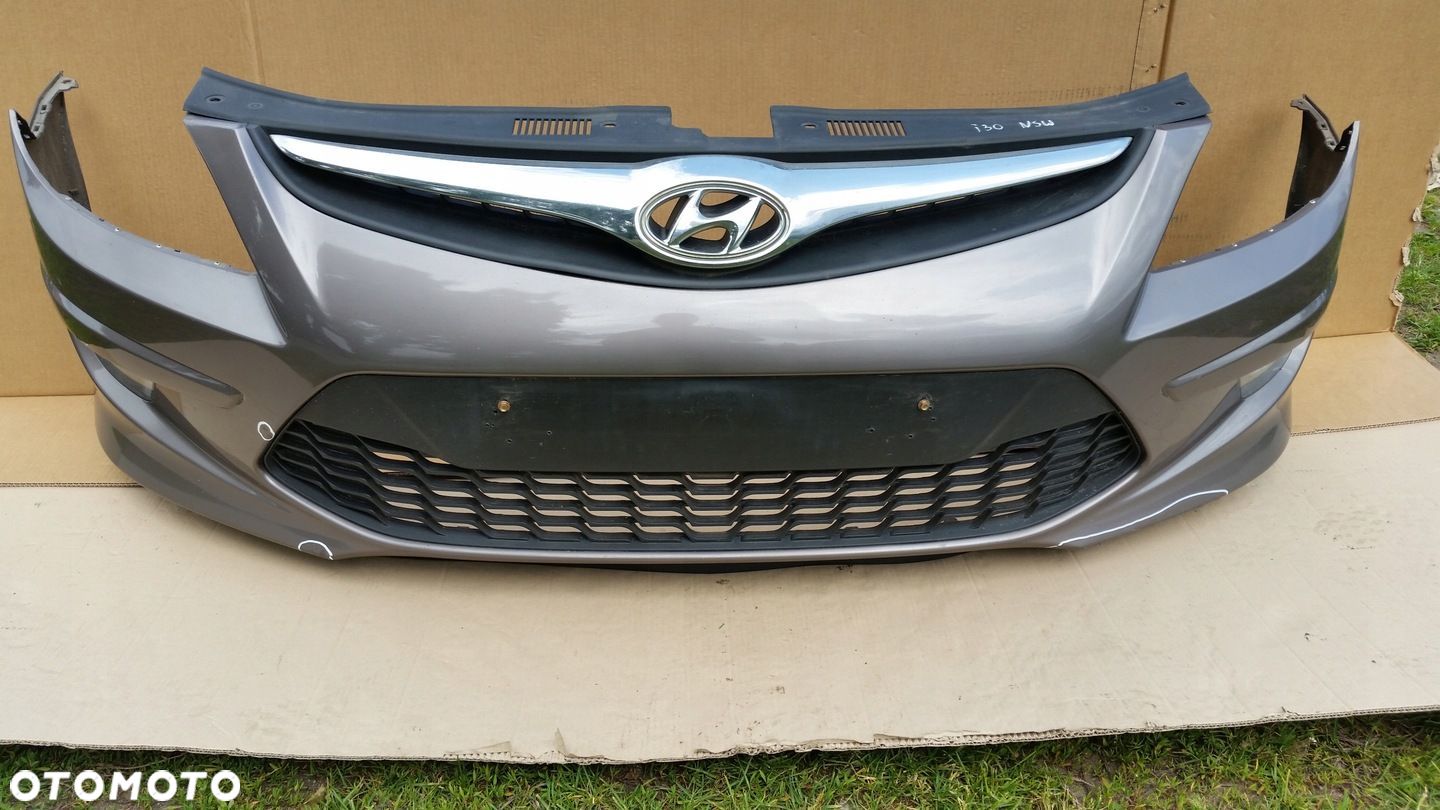 HYUNDAI I30 I LIFT 09-12 ZDERZAK PRZÓD PRZEDNI NSW - 1