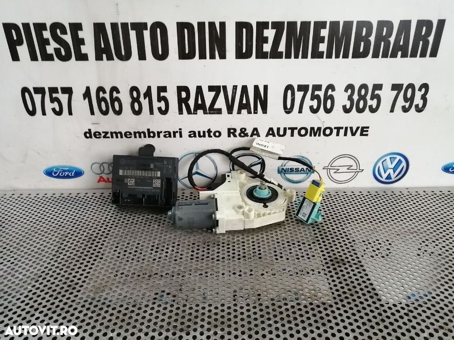 Motoras Macara Geam Modul Usa Stanga Dreapta Fata Spate Audi A4 B8 Motoras Macara Geam Modul Usa St - 2