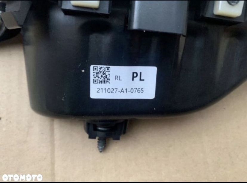 panel szyb lewy tył Renault koleos II 2 lift - 3