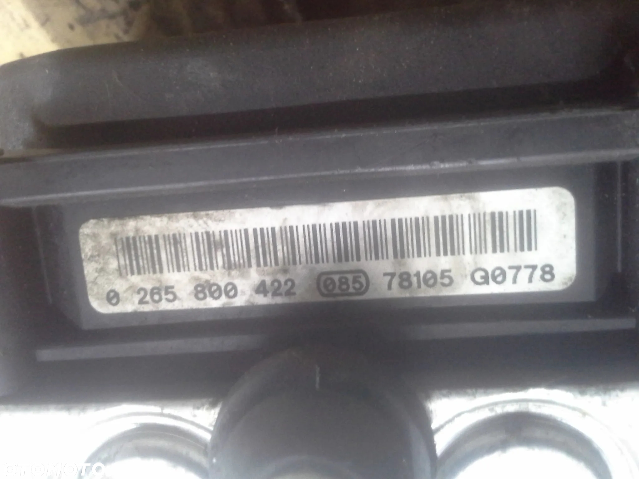 Opel Corsa D pompa abs 0265800422  0265231878 plus wtyczka z wiązką - 7