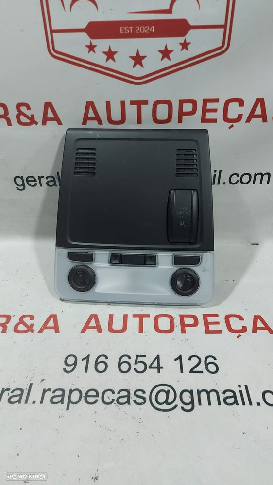 Plafonier Luz Luzes Interior Teto Tejadilho Frente Frontal Central BMW Série 1 Original - 1