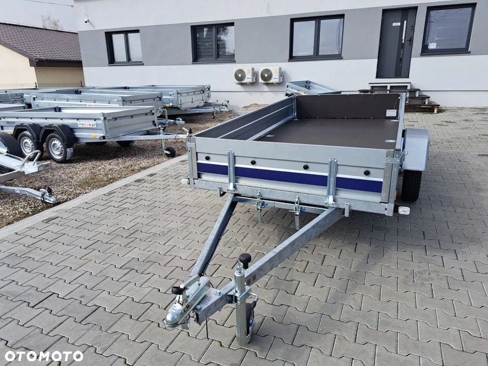 Niewiadów DOSTAWA 304x150x35 Przyczepa jednoosiowa na RESORZE BD7530YU! UCHYLNA SKRZYNIA ŁADUNKOWA, SPAWANA RAMA! - 3