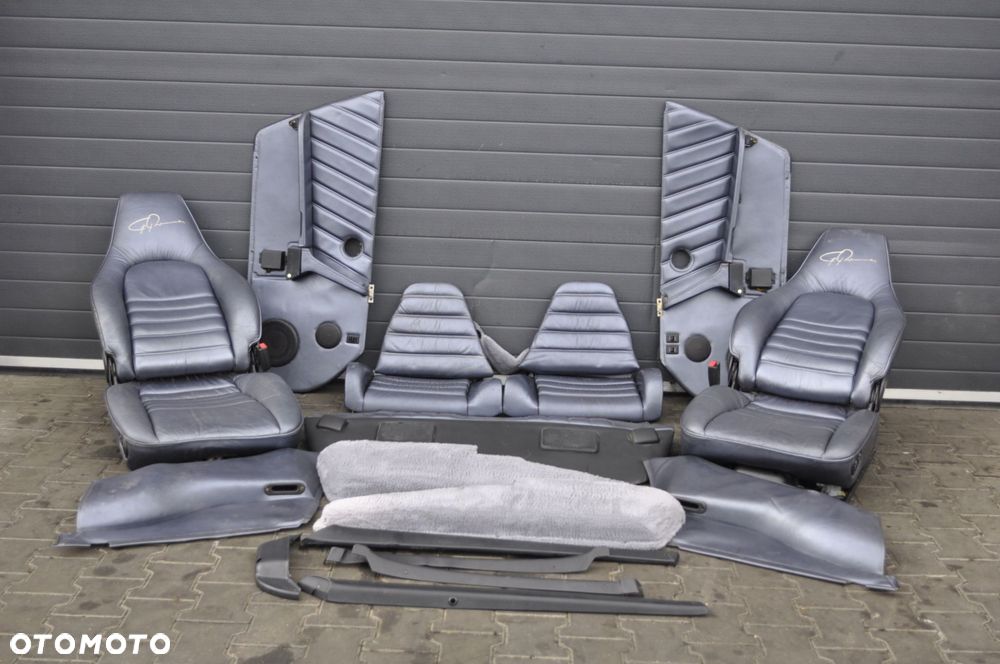 PORSCHE 911 II 930 COUPE FOTELE KANAPA SKÓRA ELEK - 1