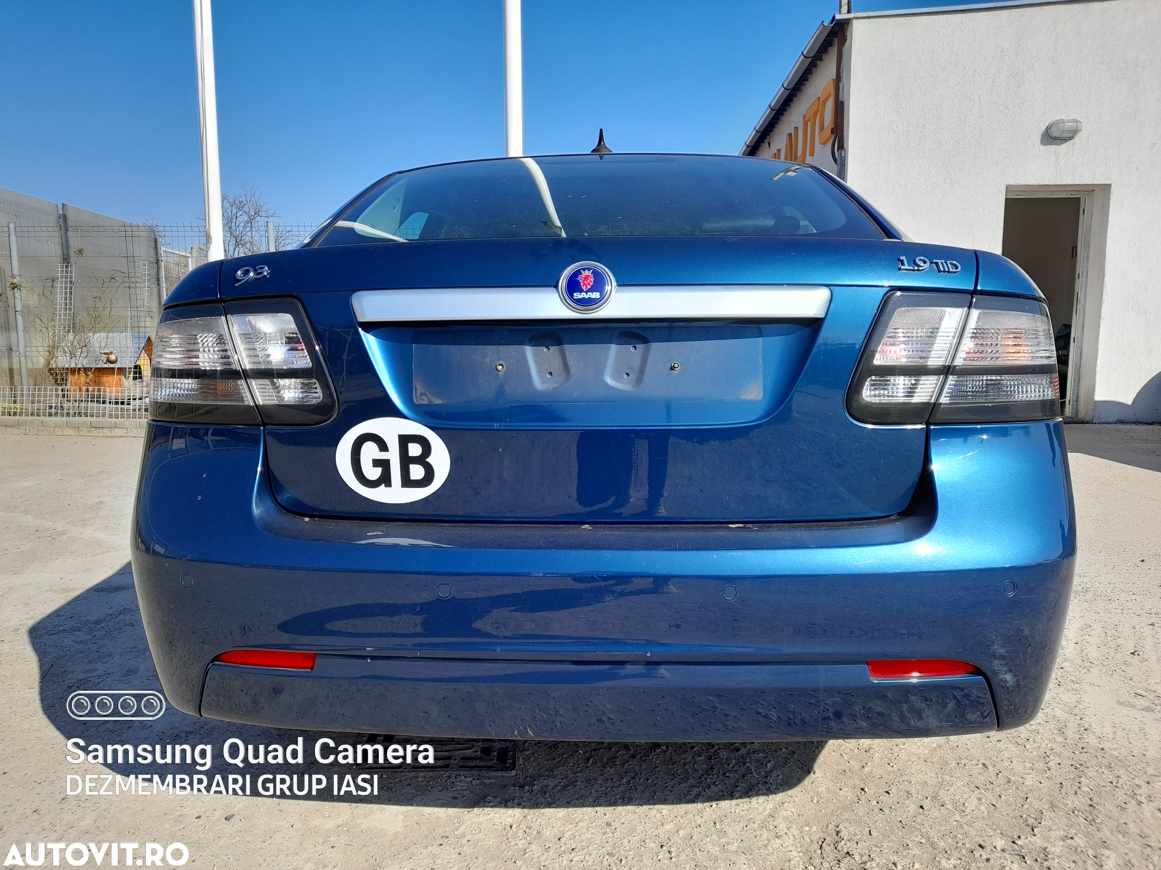 Usa Fata Stanga Saab 9-3 2008 Berlina Albastru - 4