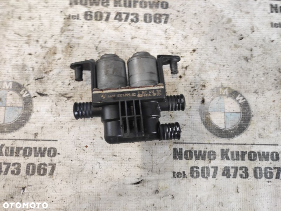 BMW E38 E39 E53 X5 Elektrozawór wody ogrzewania nagrzewnicy 8374995 - 1