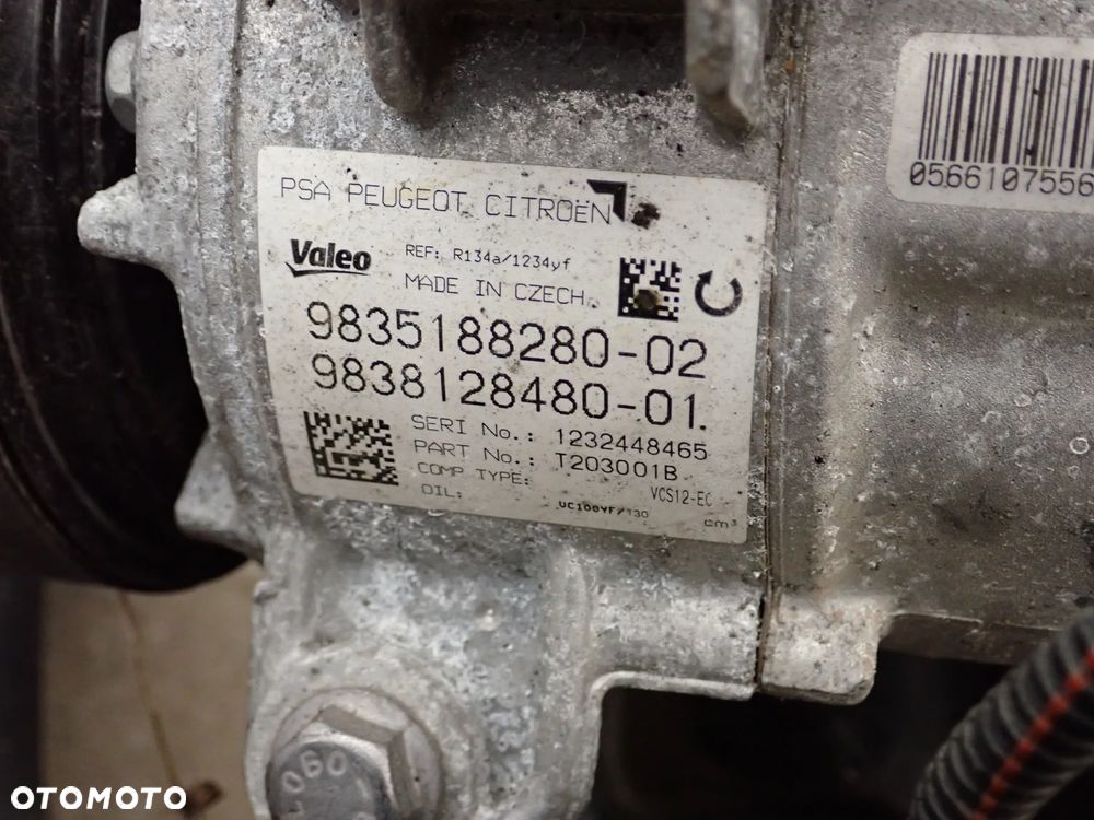 PEUGEOT 3008 II OPEL GRANDLAND X 1.6 THP SPRĘŻARKA KLIMATYZACJI 9835188280 - 2