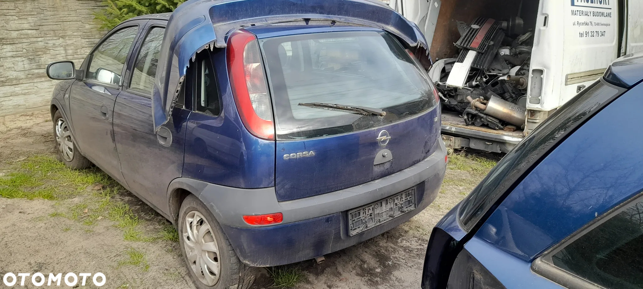 OPEL CORSA C DRZWI PRAWE BŁOTNIK - 4