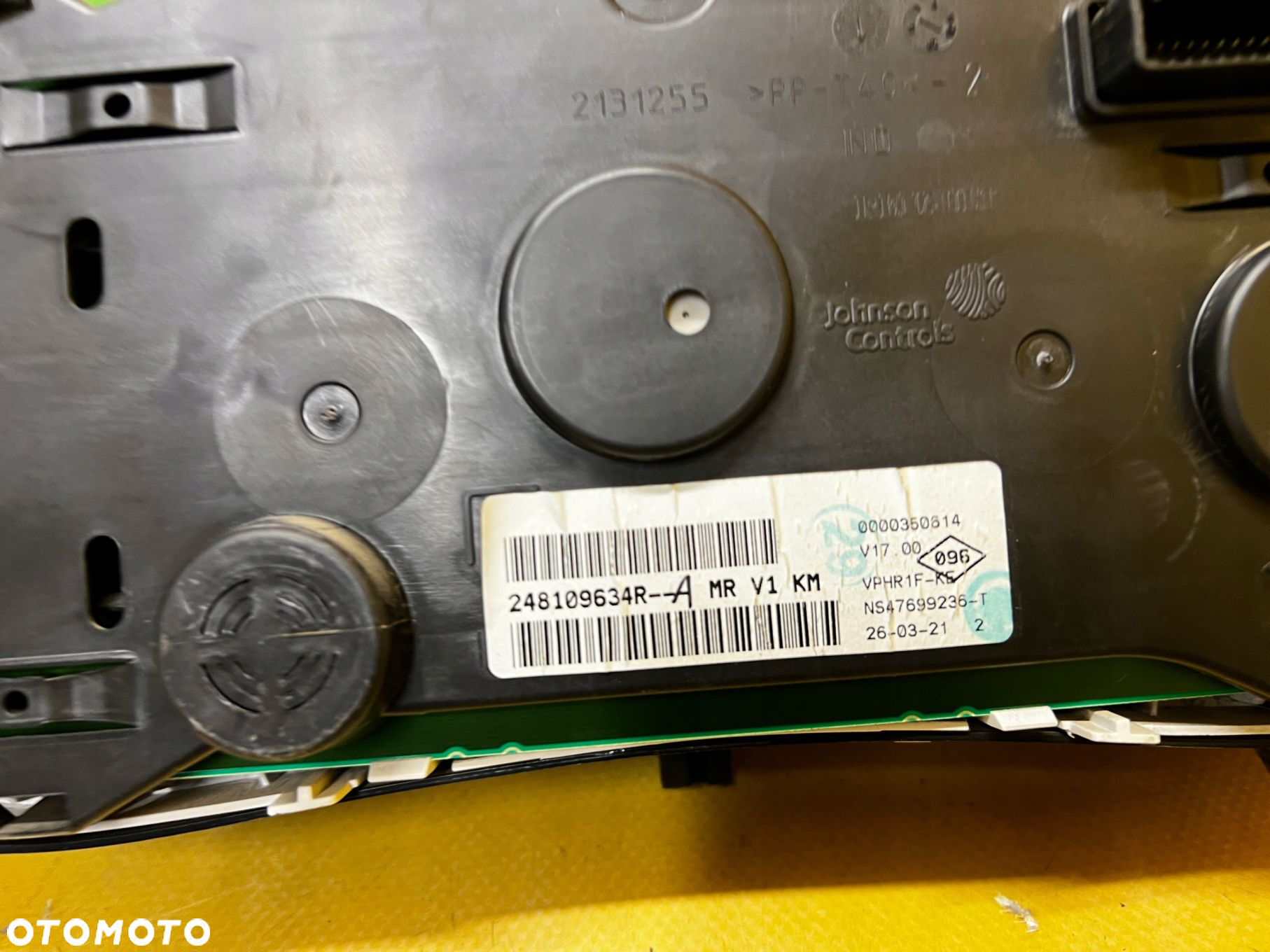 ZESTAW STARTOWY BCM ECU KOLUMNA ZEGARY KLUCZYK DACIA DOKKER 1.5 BLUE DCI EU - 11