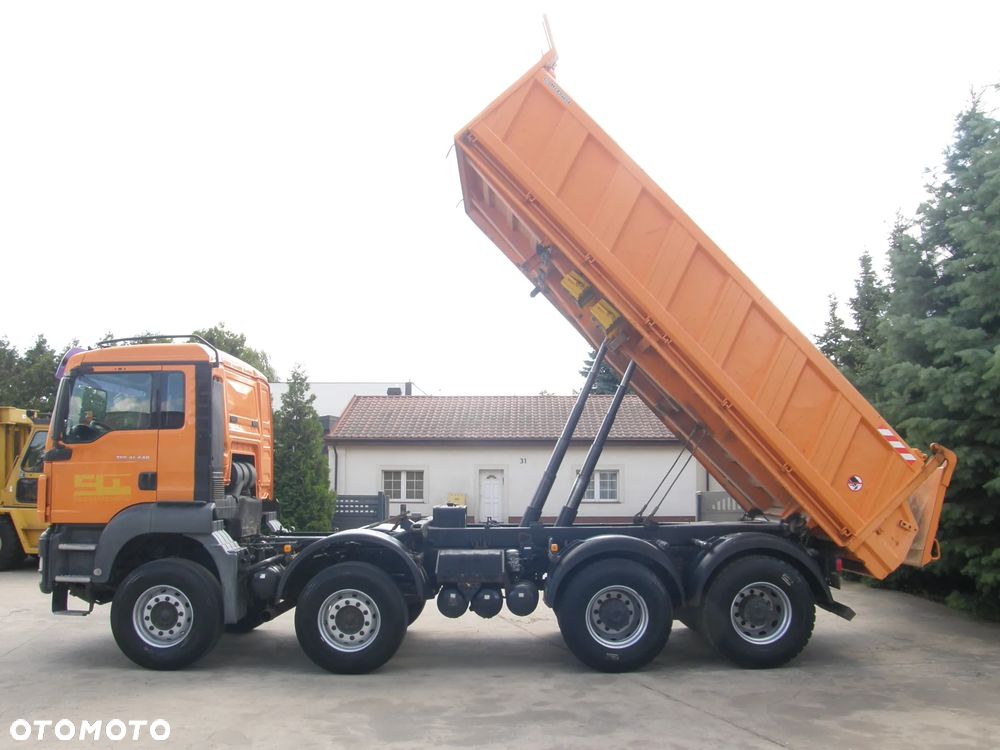 MAN TGS 41.440 8x4 470000km manual wywrotka Meiller-Kipper z Niemiec - 3