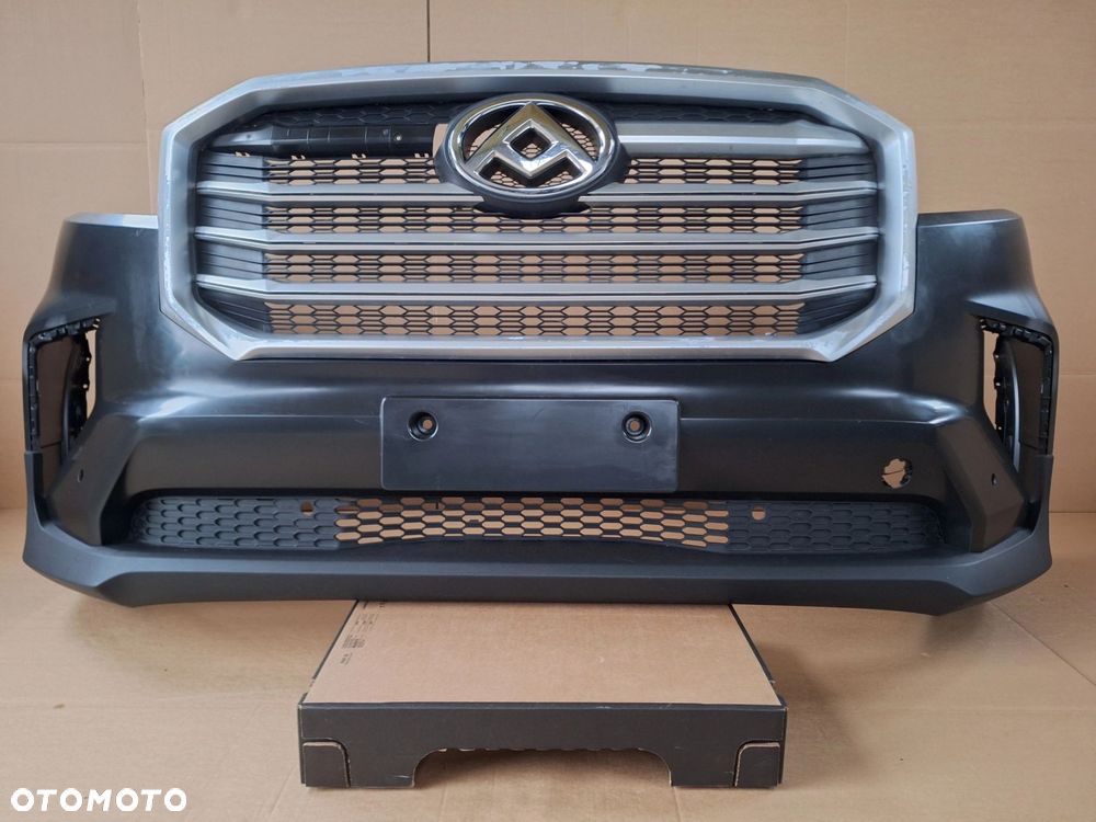 SAIC MAXUS V90 DELIVER 9 19- ORYG. NOWY! ZDERZAK PRZÓD PRZEDNI+UŻYWANA ATRAPA GRILL ORYG. SV63 WYSYŁKA 24H - 1