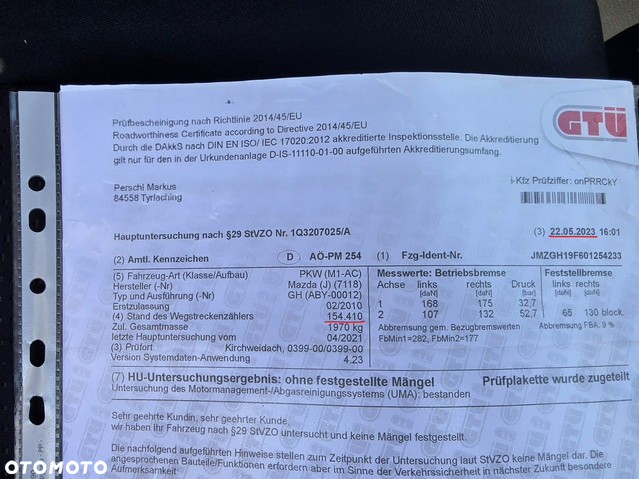Mazda 6 2.0 Exclusive + - 9