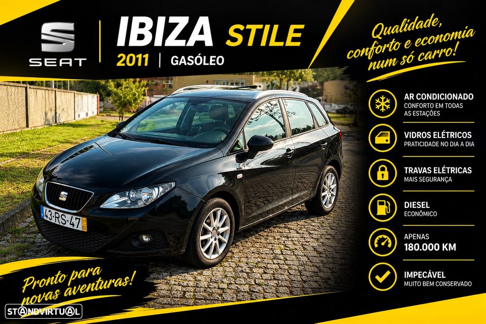 SEAT Ibiza ST 1.2 TDI CR Ecomotive Style Viva - 1