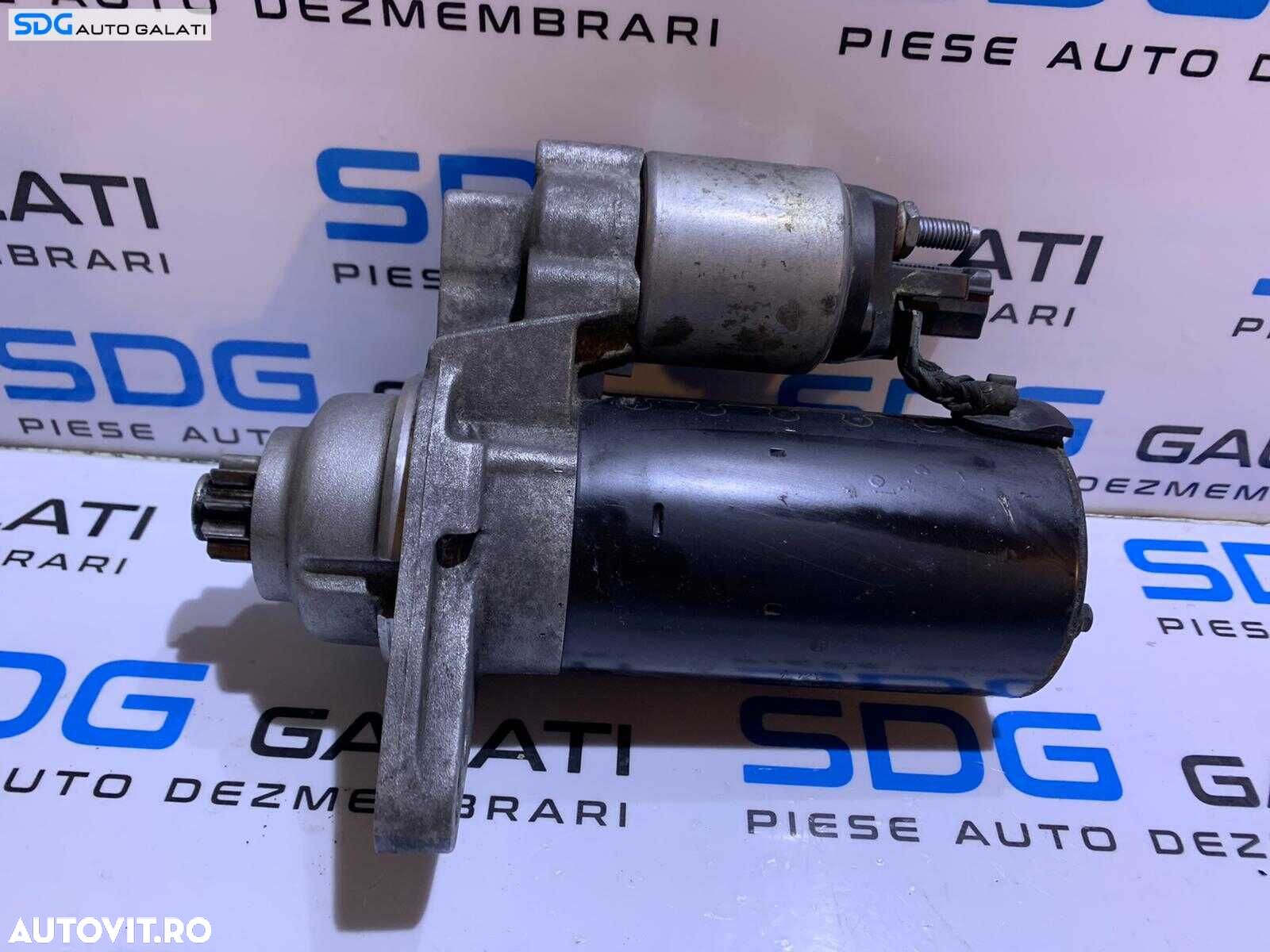 Electromotor Bosch cu 10 Dinti Volkswagen Jetta 1.9 TDI BKC BXE BLS BRM 2005 - 2011 Cod 02Z911023F 0001123012 1005831311 [M4233] - 1