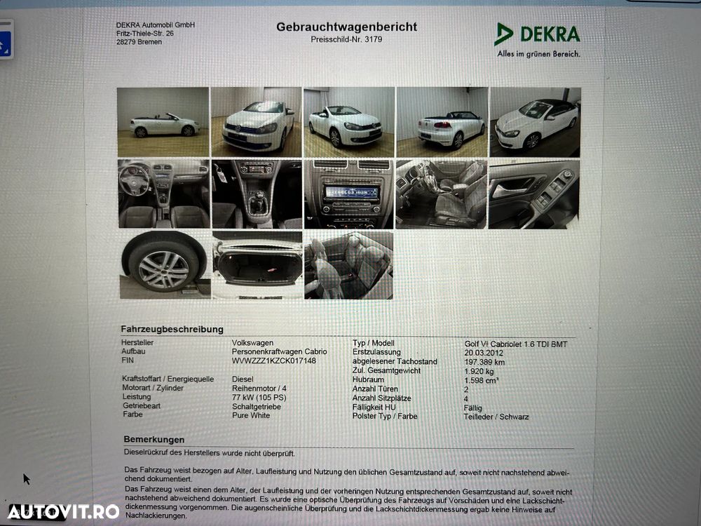 Volkswagen Golf 1.6 TDI BlueMotion Technology - 13