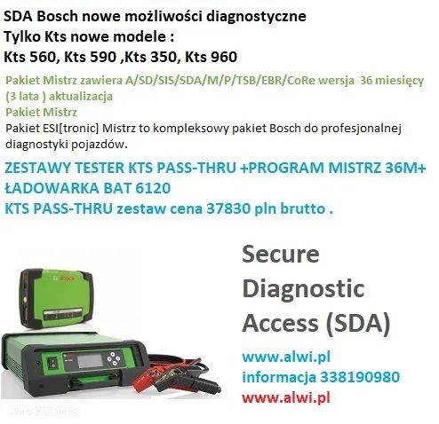 KTS 960 tester Bosch DCU 220 KTS 560 SKP i SDA - 14