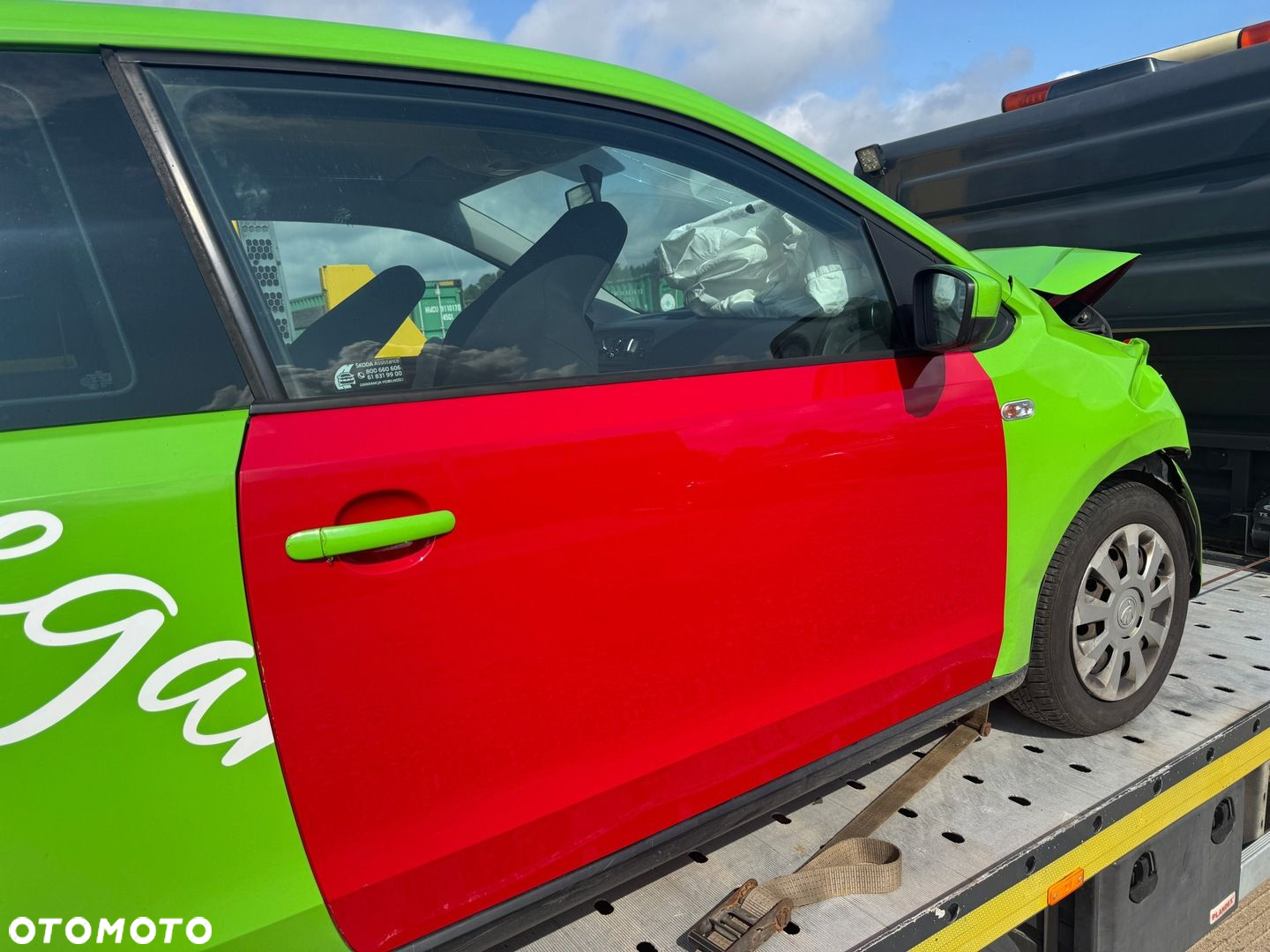 SKODA CITIGO 3D DRZWI PRAWY PRZÓD LY3D - 2