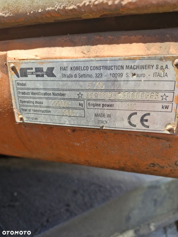 Kobelco e215 - 8