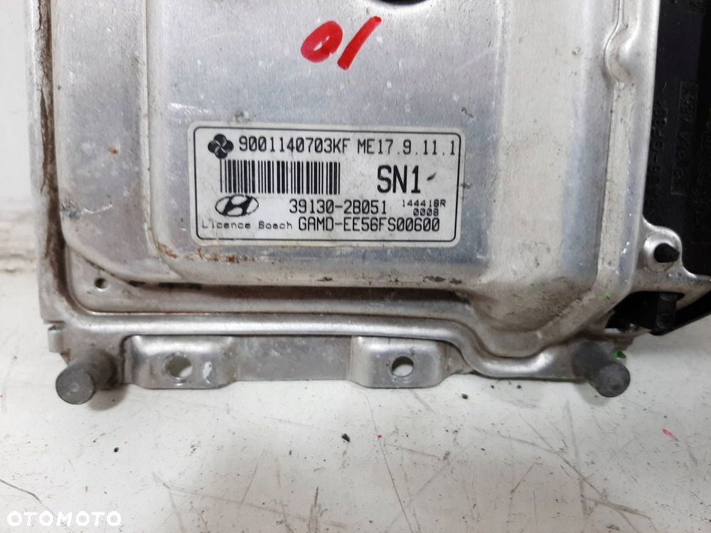 HYUNDAI ELANTRA V FL 1.6 16V 14R SEDAN STEROWNIK SILNIKA ZESTAW 39130-2B051 - 3