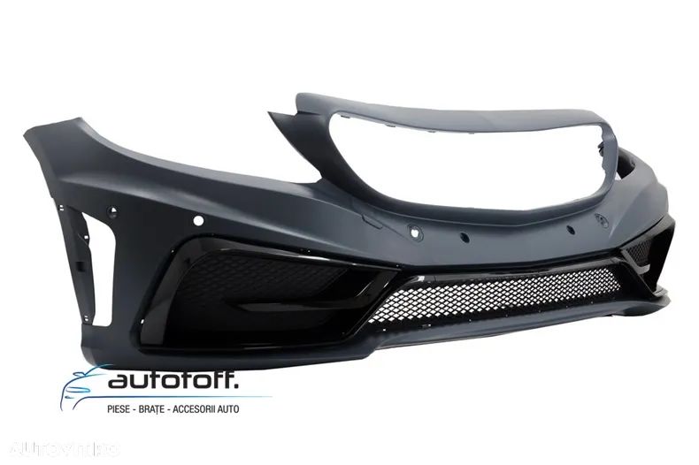 Bara fata si Difuzor bara spate Mercedes C-Class C205 A205 (14-19) C43 Design - 3