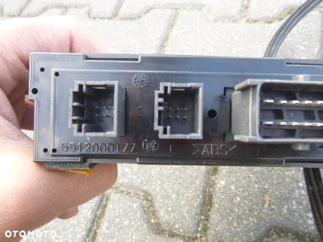 PODNOŚNIK SZYBY LEWY PRZÓD LEWY PRZEDNI PEUGEOT 807 - 12