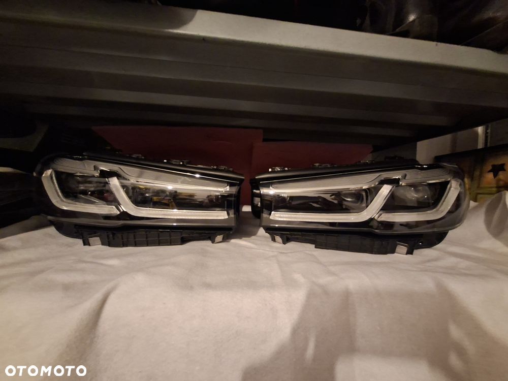 Lampy Adaptive led Lewa Prawa BMW 5 g30 lci idealne kompletne - 2