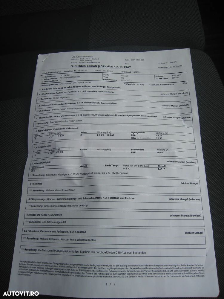 Renault MASTER KOFER CU FRIG EUROFRIGO, AC , 2017. - 21