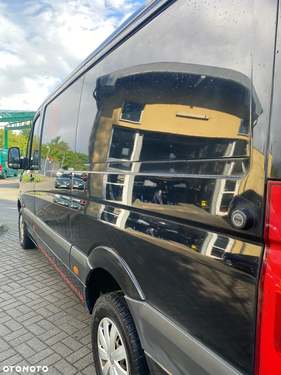 Volkswagen Crafter 2.0 Tdi 160KM Sredniak 3,3m Klima Czarny 2015/2016 Super Stan - 10
