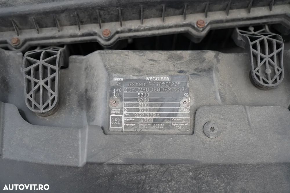 Iveco DAILY 50-180 / IZOTERMĂ / CONTAINER 5.5 M / LIFT DHOLLANDIA / OBLOANE LATERALĂ / HI-MATIC - 37