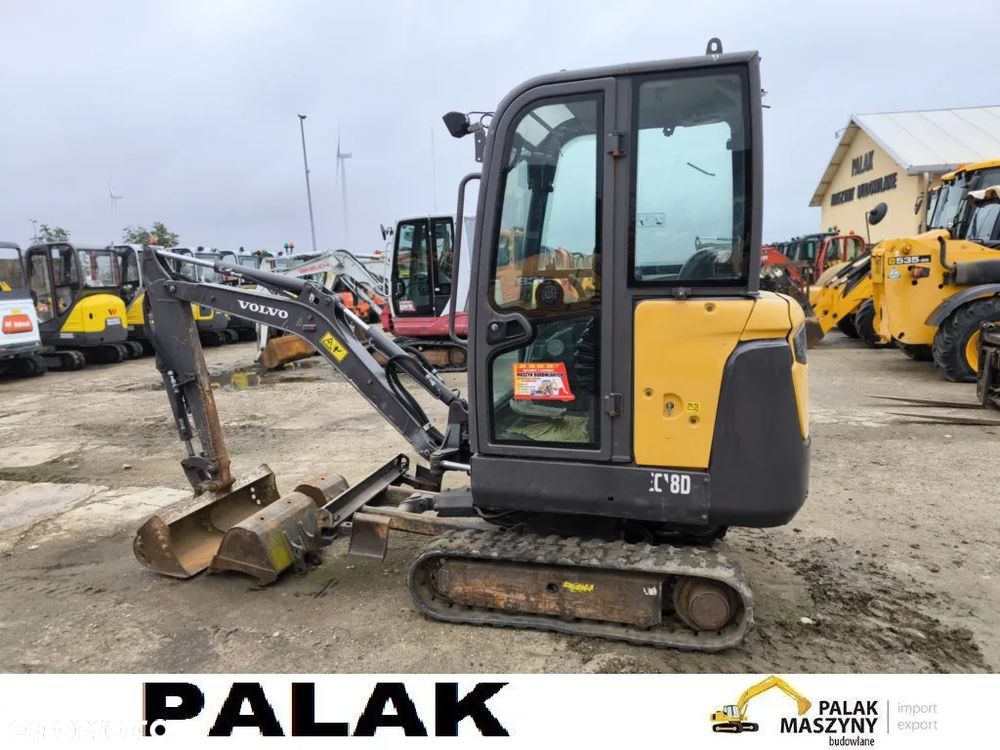 Volvo Mini koparka  VOLVO  EC 18D , 2018 rok - 2