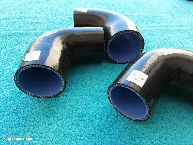 Tubos silicone 90 graus ic intercooler reduções - Varias medidas - 3