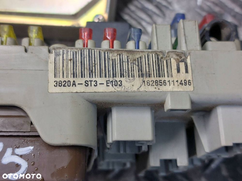 ZESTAW STARTOWY STEROWNIK KOMPUTER ECU HONDA CIVIC VI 1.4 16V 37820-P1J-E11 - 9
