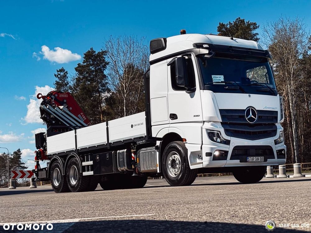 Mercedes-Benz ACTROS 3351 6x4 Fassi F485 Nowy ! Żuraw HDS Crane - 7