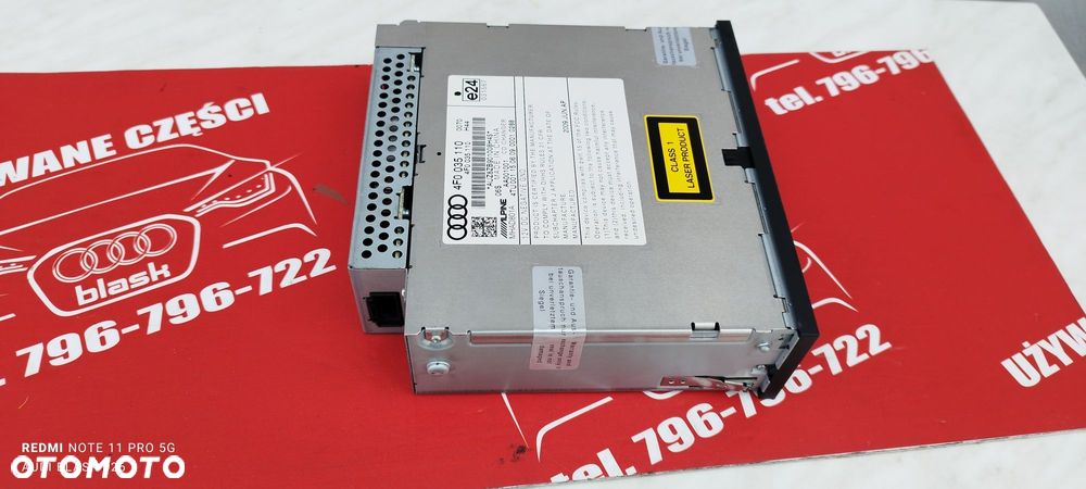 Zmieniarka Płyt CD DVD Audi A6 C6 2009 Części Blask Gołdap - 4