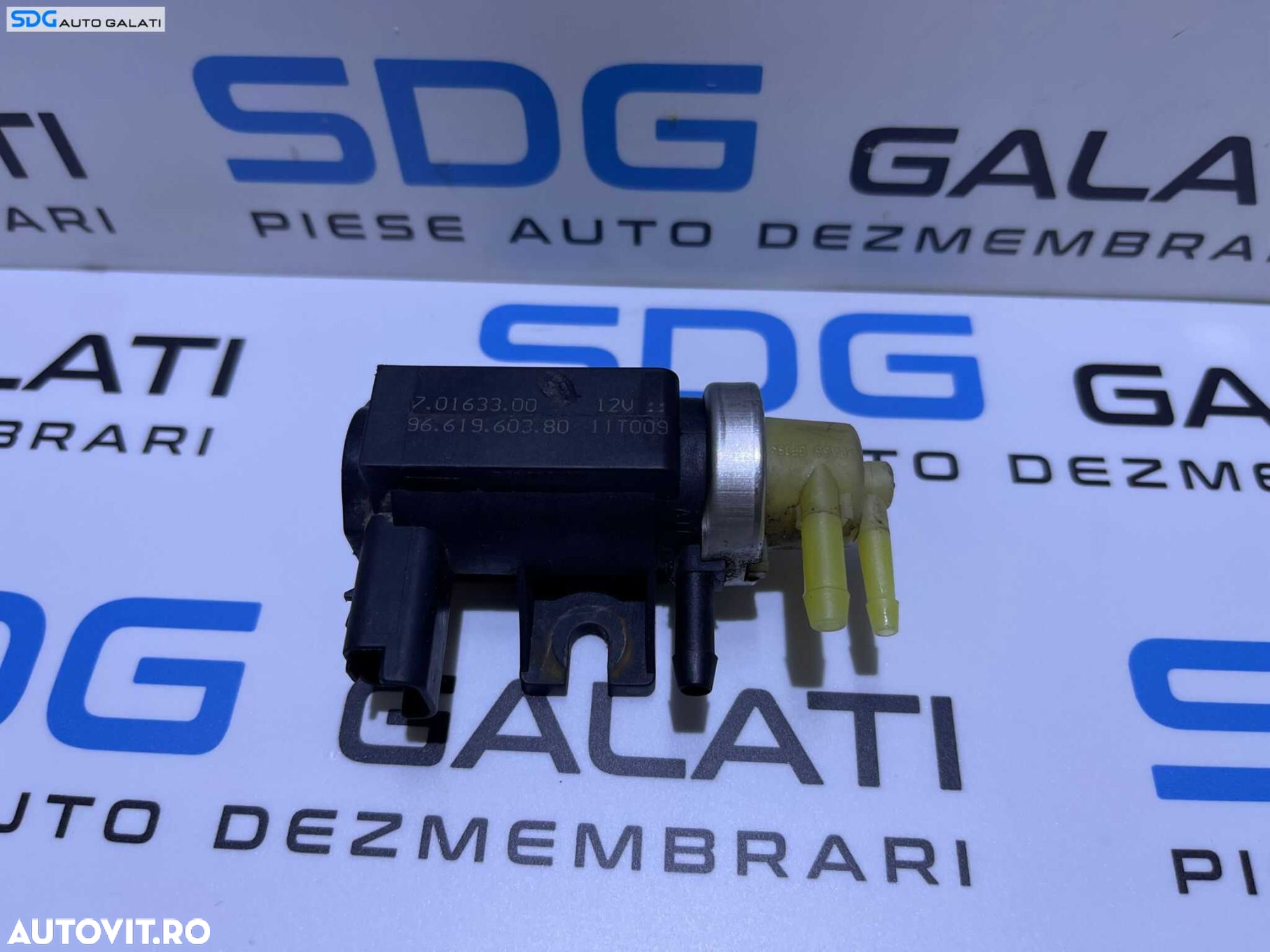Supapa Supape Electrovalva Convertor Presiune Vacuum Citroen C8 2.0 HDI 2006 - 2014 Cod 70163300 9661960380 - 2