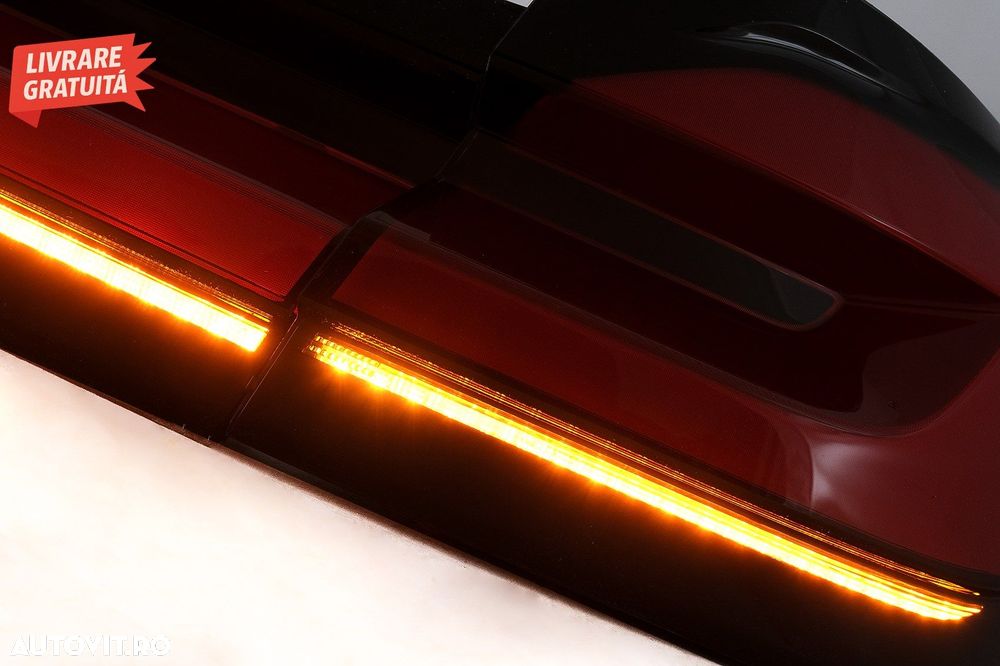 Stopuri Full LED BMW Seria 5 G30 Sedan (2017-2019) LCI Design LED Static- livrare gratuita - 7