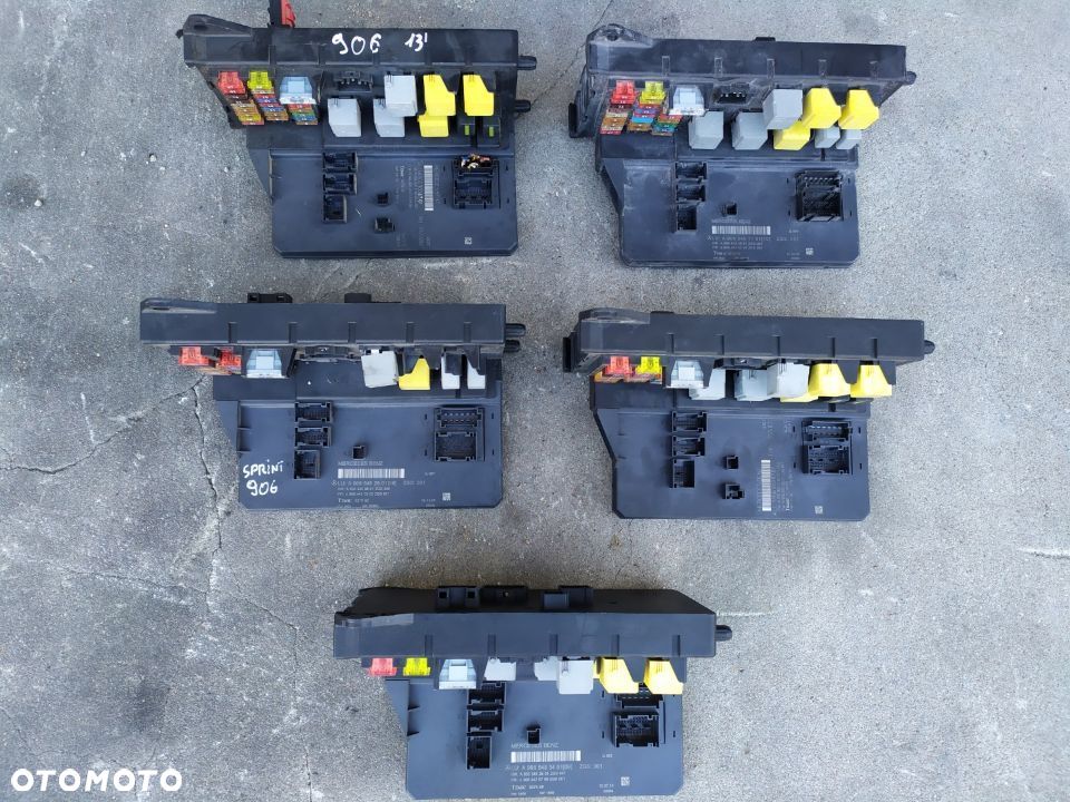MERCEDES sprinter 906 moduł SAM comfort STEROWNIK BSI - 1