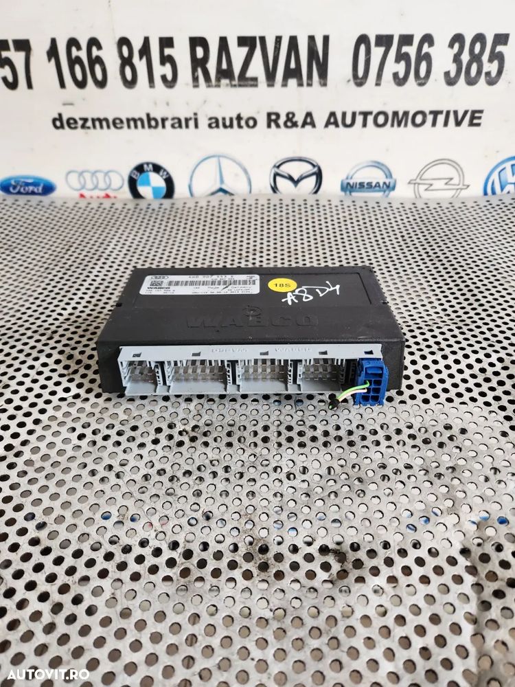 Calculator Modul Confort Suspensie Perne Aer Audi A8 4H D4 An 2010-2011-2012-2013-2014-2015-2016-2017 Cod 4H0907553E Dezmembrez Audi A8 3.0 Tdi Motor CLA Cutie NNY An 2010-2011-2012-2013-2014-2015-2016-2017 - Dezmembrari Arad - 2