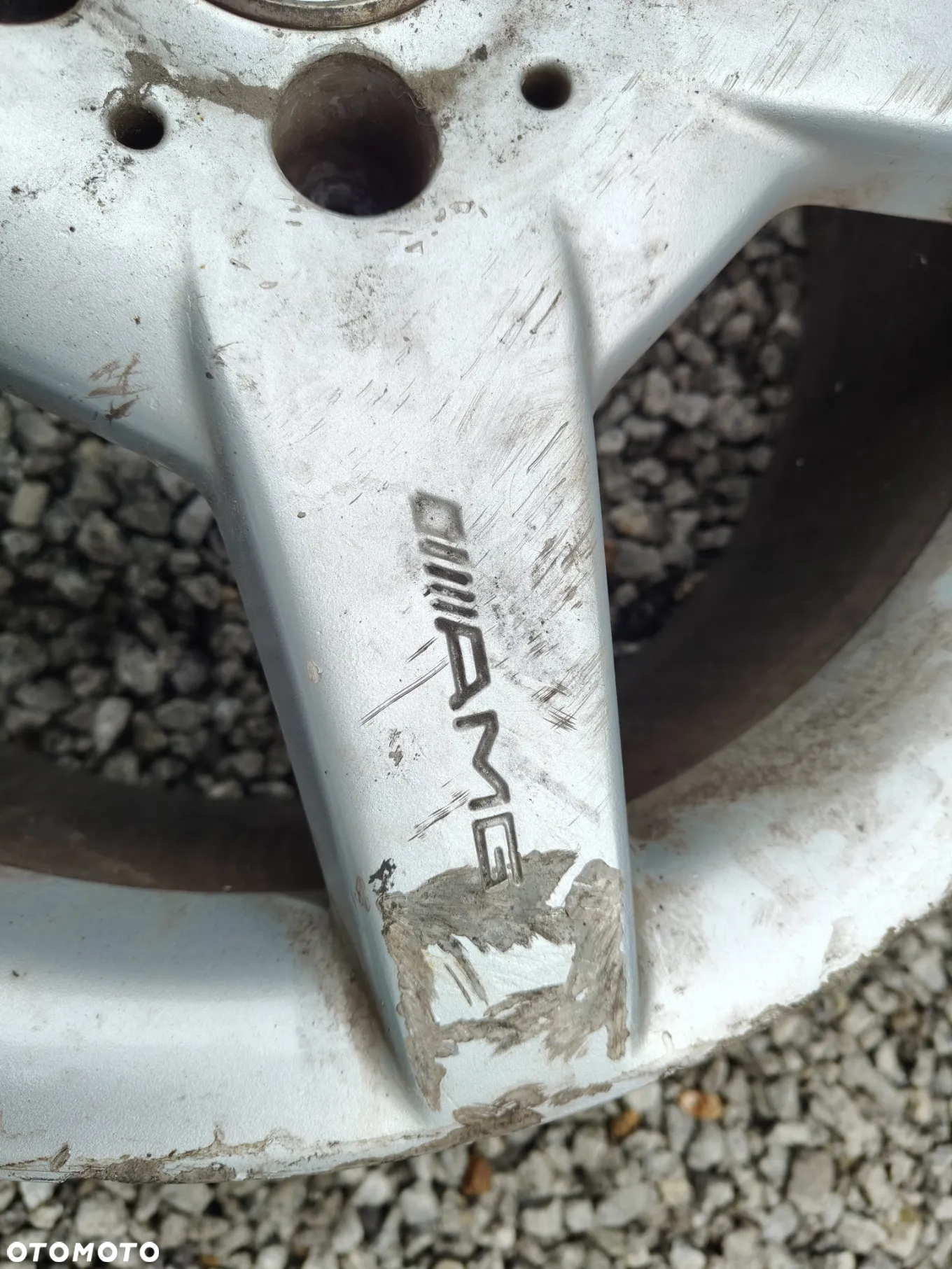 MERCEDES W209 CLK SLK 171 Felga aluminiowa AMG Oryginał 18 Do Regeneracji - 6