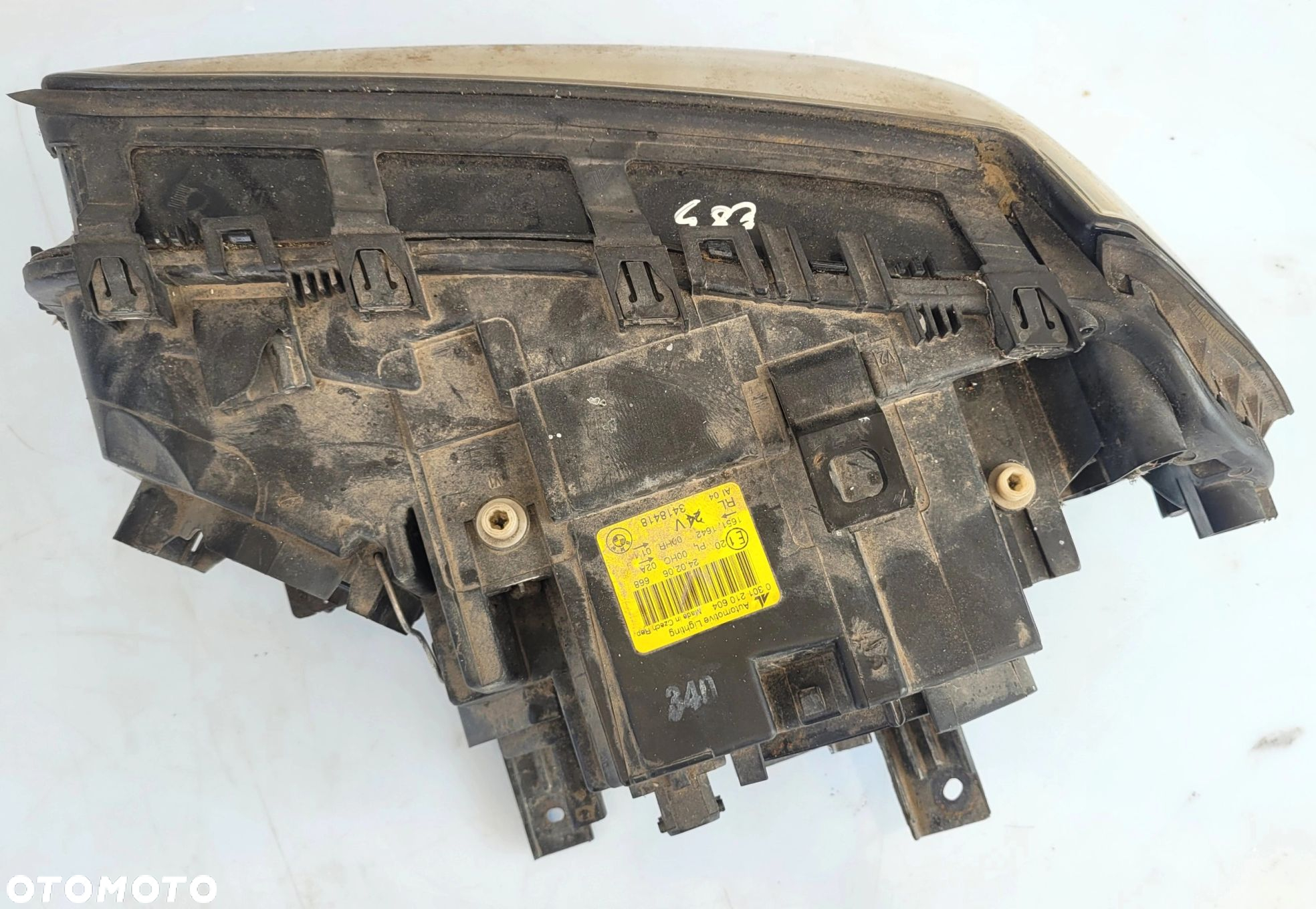 LAMPA PRAWY PRZÓD PRZEDNIA BMW X3 E83 PRZEDLIFT H7 3418418 UK - 3