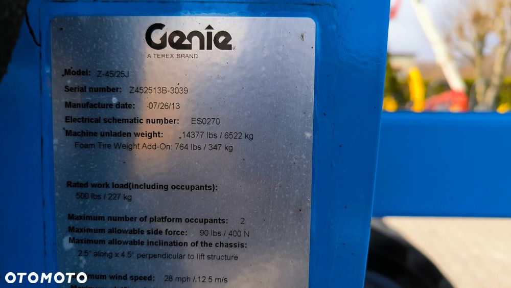 Genie Z 45 / 25 J - 15