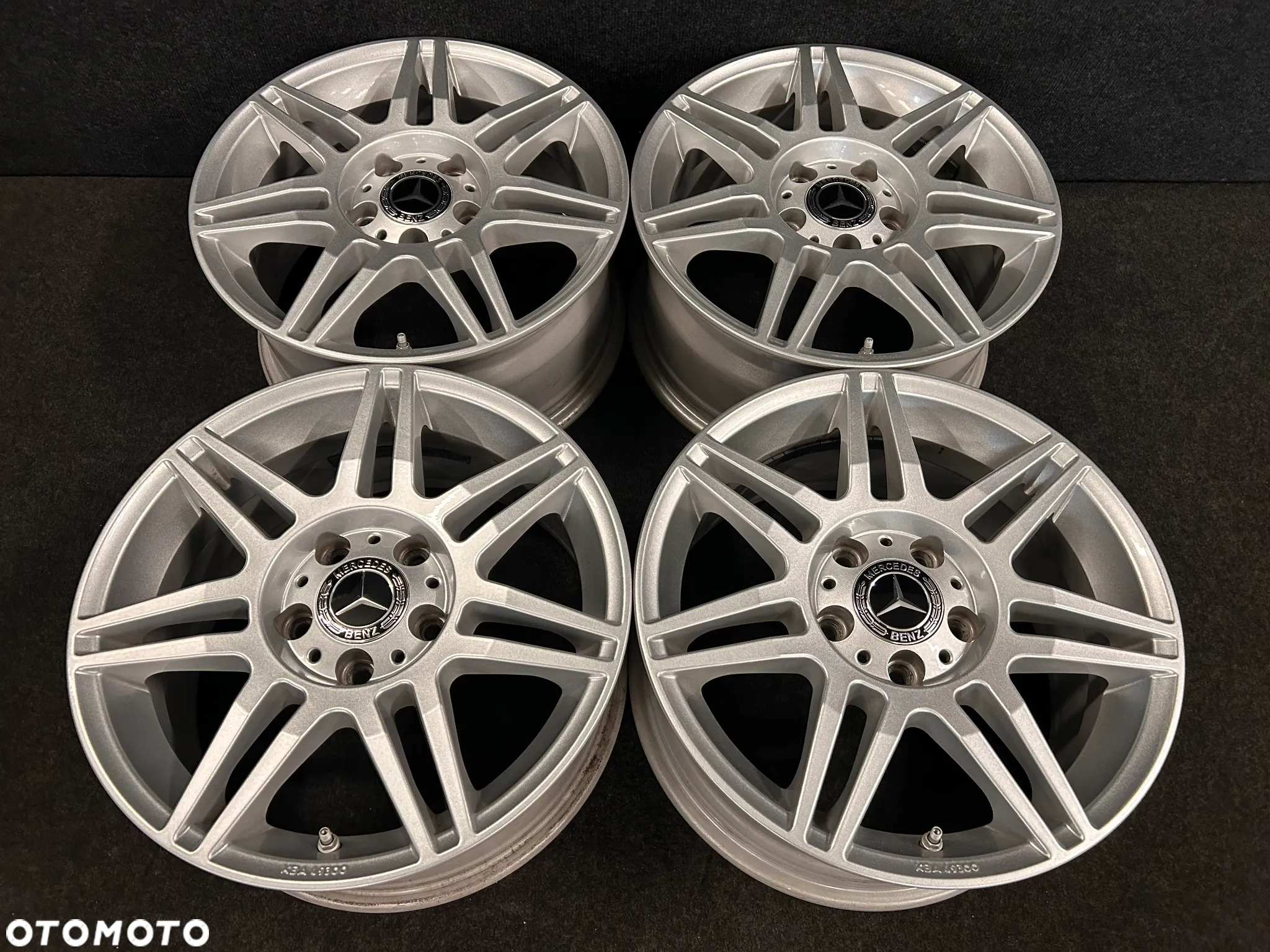 Alufelgi Mercedes E-Klasa W212, C-Klasa W204, W205, V-Klasa, Vito 16 cali 5x112 4szt. Ładne z czujnikami! - 4