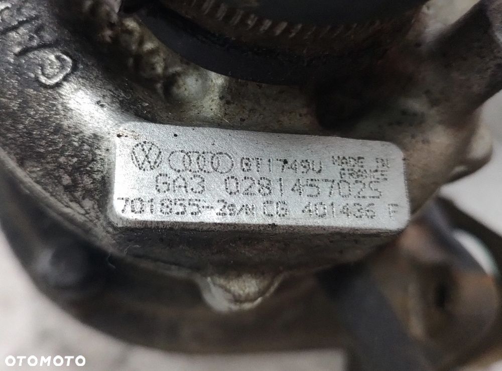 VW SHARAN I 1,9TDI TURBINA TURBOSPRĘŻARKA 028145702SVW SHARAN I 1,9TDI TURBINA TURBOSPRĘŻARKA 028145702S - 3