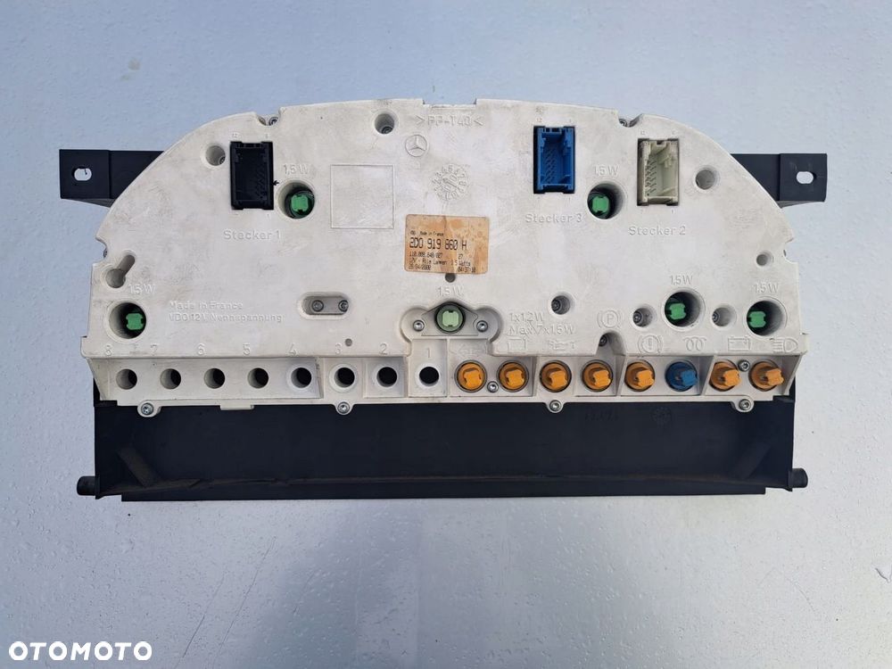 LICZNIK ZEGARY LT 28 35 II 2D 2,5 TDI FIS TEMPERATURA 2D0919860H - 4