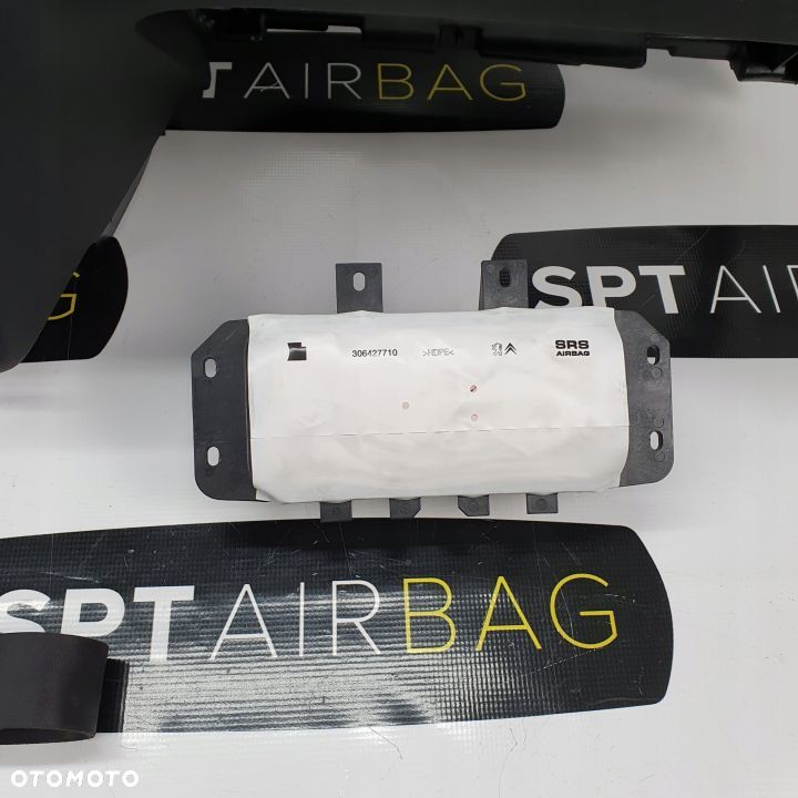 CITROEN C4 DESKA ROZDZIELCZA KONSOLA KOKPIT PULPIT PODUSZKI AIRBAG AIR BAG PASY KIT SET - 9
