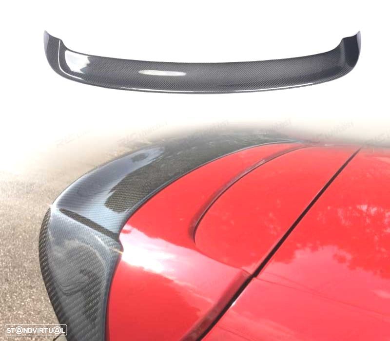 AILERON SPOILER VW GOLF 6 GTI R32 08-13 LOOK RZ CARBONO - 1