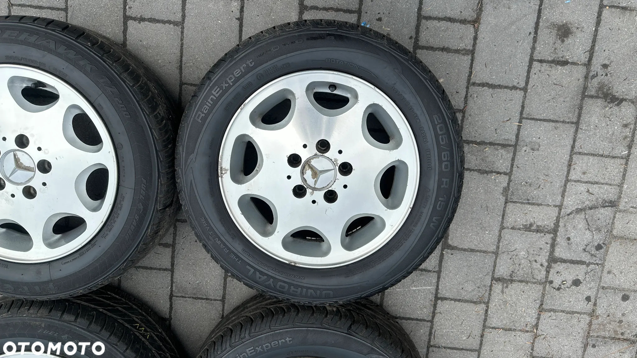 Koła r15 5x112 205/60 mercedes felgi alufelgi ET41 - 3