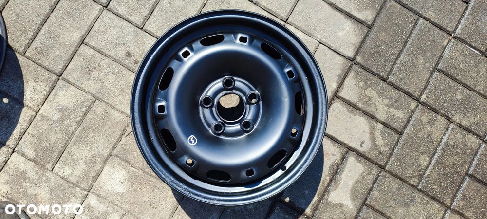 FELGI STALOWE 5x100 6Jx14 CALI ET43 VW SAET SKODA 4 SZTUKI KOMPLET - 5