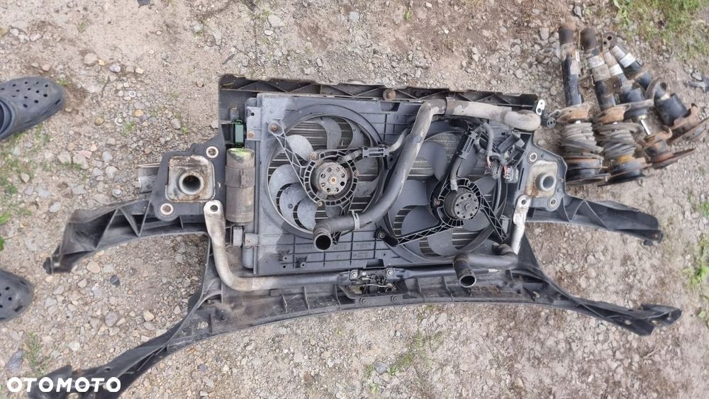 PAS PRZEDNI KOMPLETNY CHŁODNICA WENTYLATOR AUDI TT 8N 1.8TB - 2